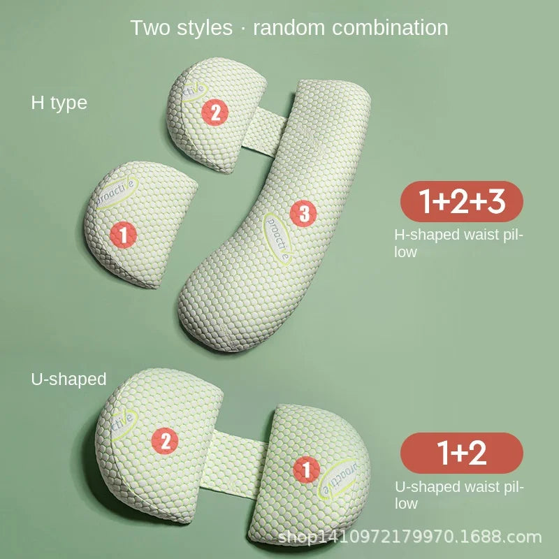 Mama Cozy Soft U-shaped Lumbar Side Sleeper Cushion
